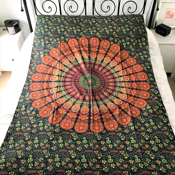 Large Indian Tapestries - Bedspread/Wall Hanging/Throw
